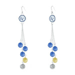 Gamedays Gear MLB Beaded Dangle Earrings E052 - 2013