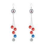 Gamedays Gear MLB Beaded Dangle Earrings E052 - 2014