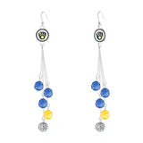 Gamedays Gear MLB Beaded Dangle Earrings E052 - 2016