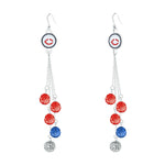 Gamedays Gear MLB Beaded Dangle Earrings E052 - 2017