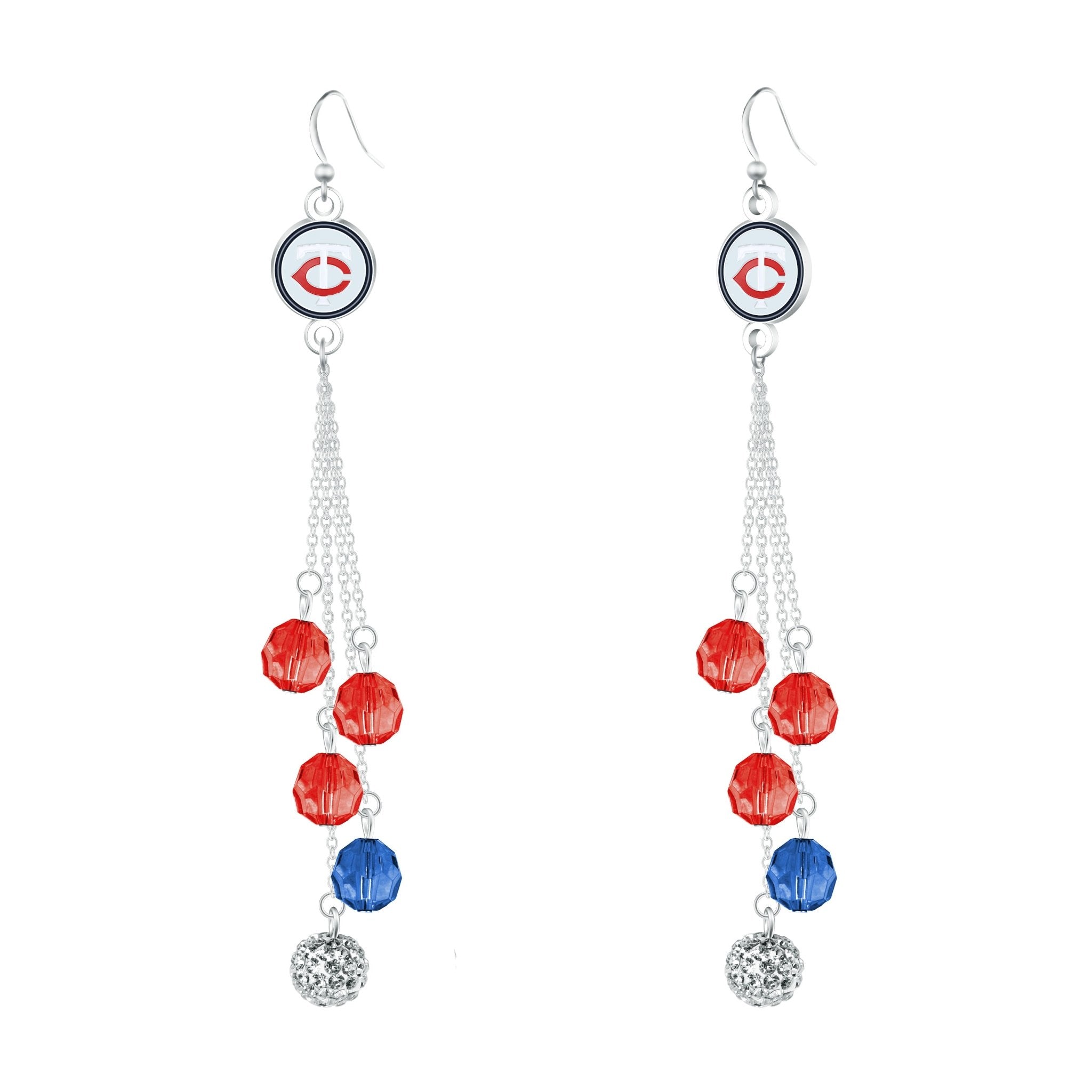 Gamedays Gear MLB Beaded Dangle Earrings E052 - 2017