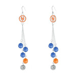 Gamedays Gear MLB Beaded Dangle Earrings E052 - 2018