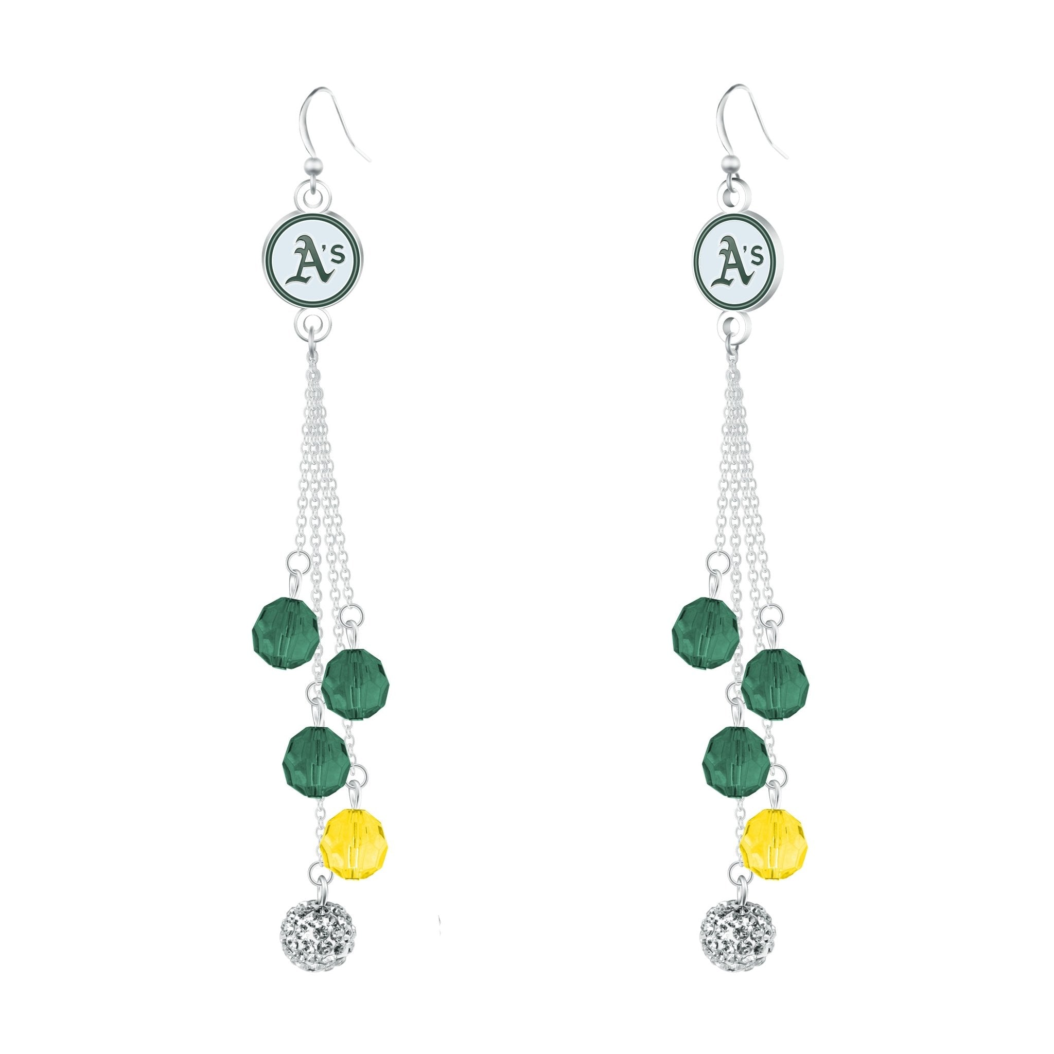 Gamedays Gear MLB Beaded Dangle Earrings E052 - 2020
