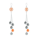Gamedays Gear MLB Beaded Dangle Earrings E052 - 2024