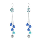 Gamedays Gear MLB Beaded Dangle Earrings E052 - 2025