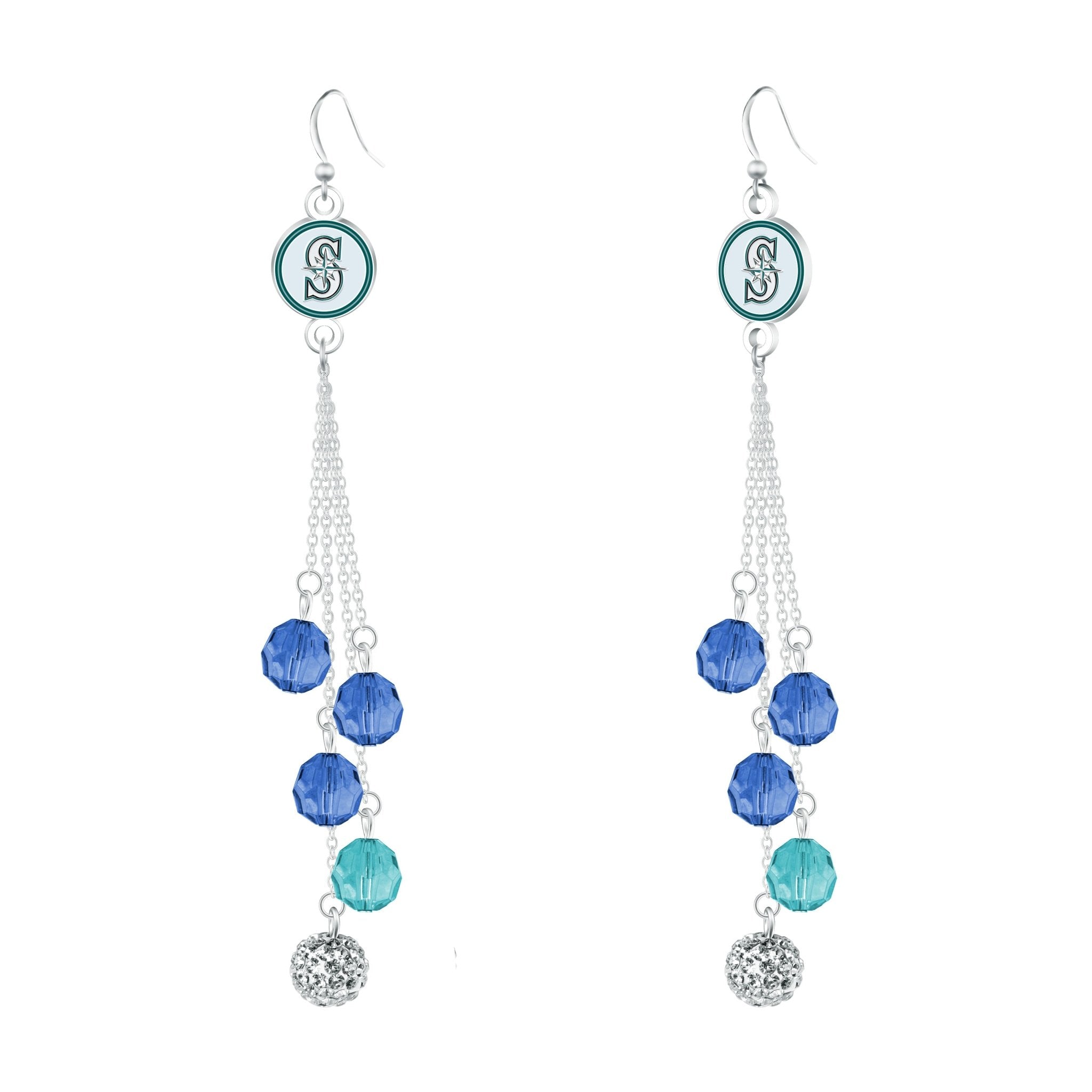 Gamedays Gear MLB Beaded Dangle Earrings E052 - 2025