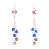 Gamedays Gear MLB Beaded Dangle Earrings E052 - 2026