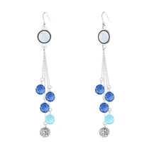 Tampa Bay Rays Beaded Dangle Earrings