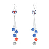 Gamedays Gear MLB Beaded Dangle Earrings E052 - 2028