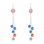 Gamedays Gear MLB Beaded Dangle Earrings E052 - 2030