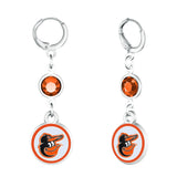 Gamedays Gear MLB Beaded Dangle Hoop Earrings E038 - 2003