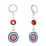 Gamedays Gear MLB Beaded Dangle Hoop Earrings E038 - 2005