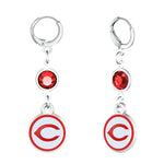 Gamedays Gear MLB Beaded Dangle Hoop Earrings E038 - 2007