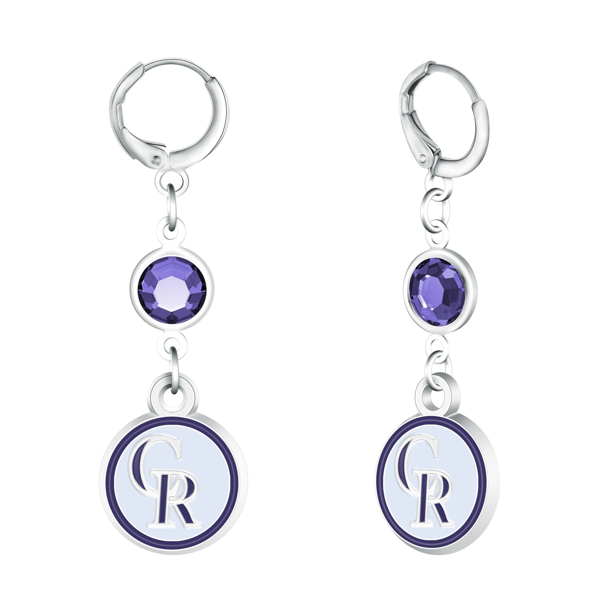 Gamedays Gear MLB Beaded Dangle Hoop Earrings E038 - 2009