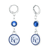 Gamedays Gear MLB Beaded Dangle Hoop Earrings E038 - 2013