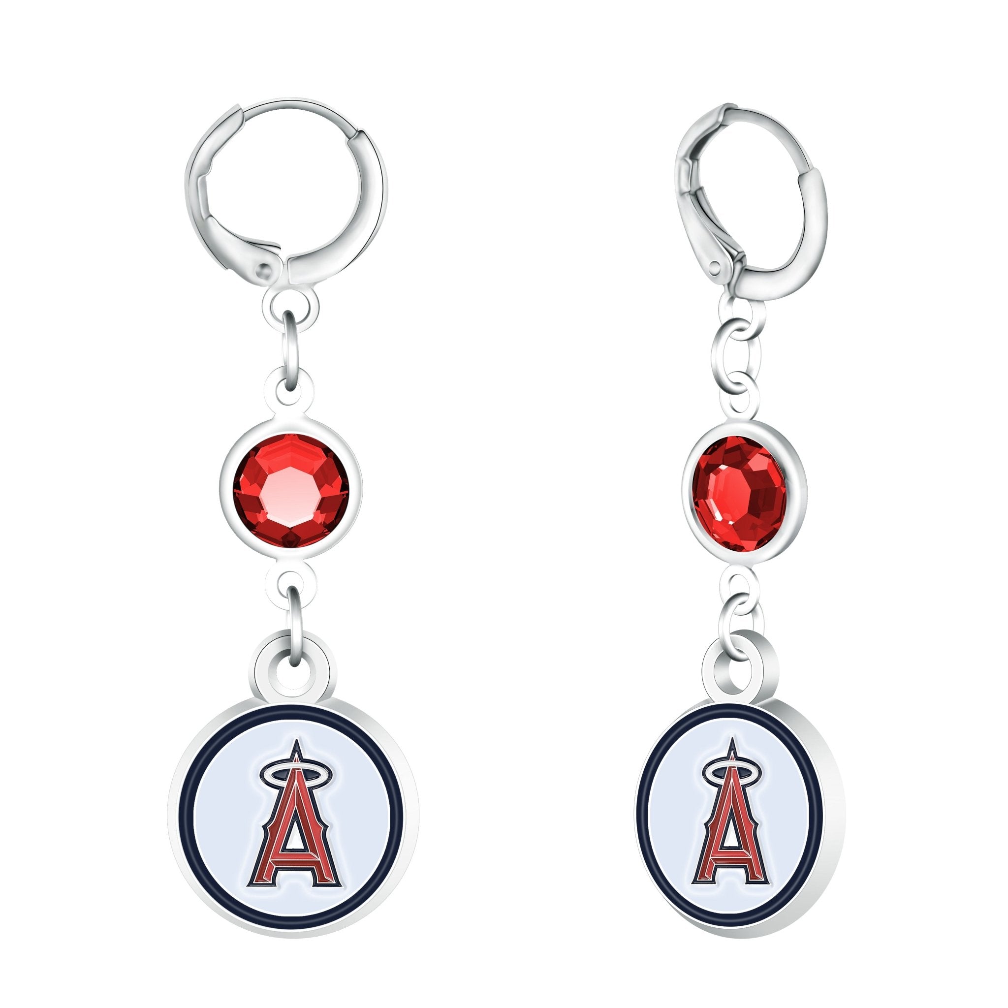 Gamedays Gear MLB Beaded Dangle Hoop Earrings E038 - 2014