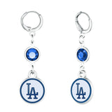 Gamedays Gear MLB Beaded Dangle Hoop Earrings E038 - 2015