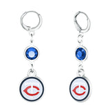 Gamedays Gear MLB Beaded Dangle Hoop Earrings E038 - 2017