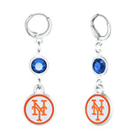 Gamedays Gear MLB Beaded Dangle Hoop Earrings E038 - 2018