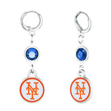 Gamedays Gear MLB Beaded Dangle Hoop Earrings E038 - 2018