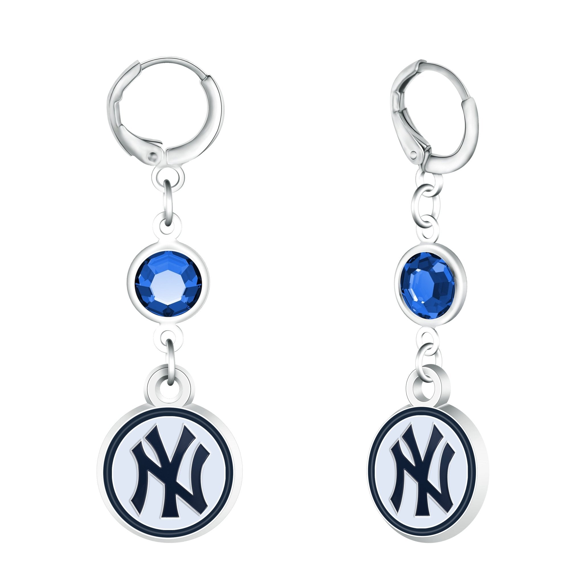 Gamedays Gear MLB Beaded Dangle Hoop Earrings E038 - 2019