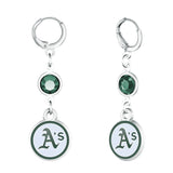 Gamedays Gear MLB Beaded Dangle Hoop Earrings E038 - 2020