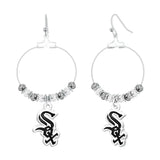 Gamedays Gear MLB Beaded Hoop Earrings E039 - 2006