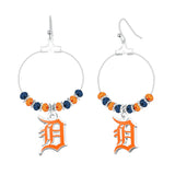 Gamedays Gear MLB Beaded Hoop Earrings E039 - 2010