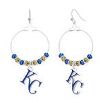 Gamedays Gear MLB Beaded Hoop Earrings E039 - 2013