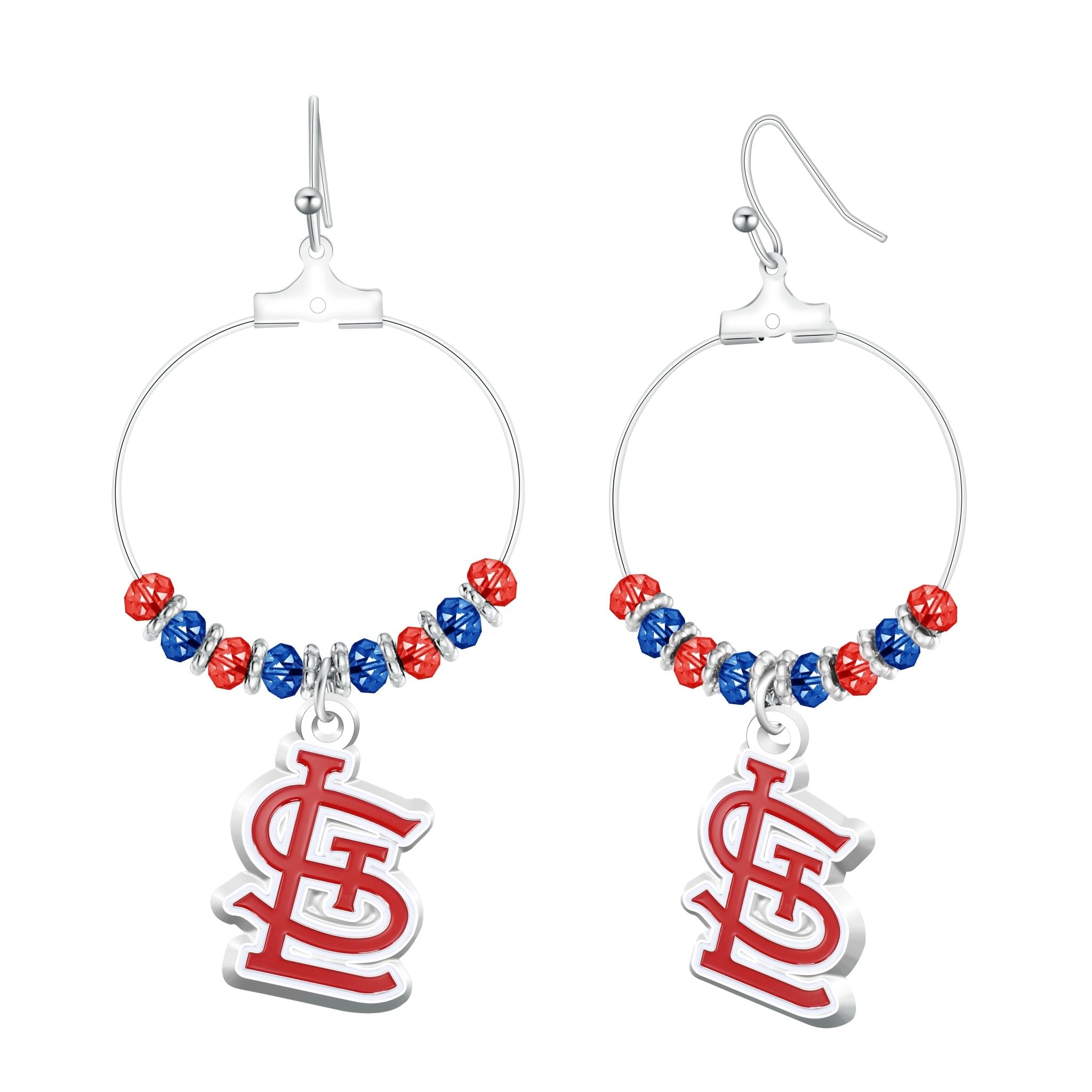 Gamedays Gear MLB Beaded Hoop Earrings E039 - 2026
