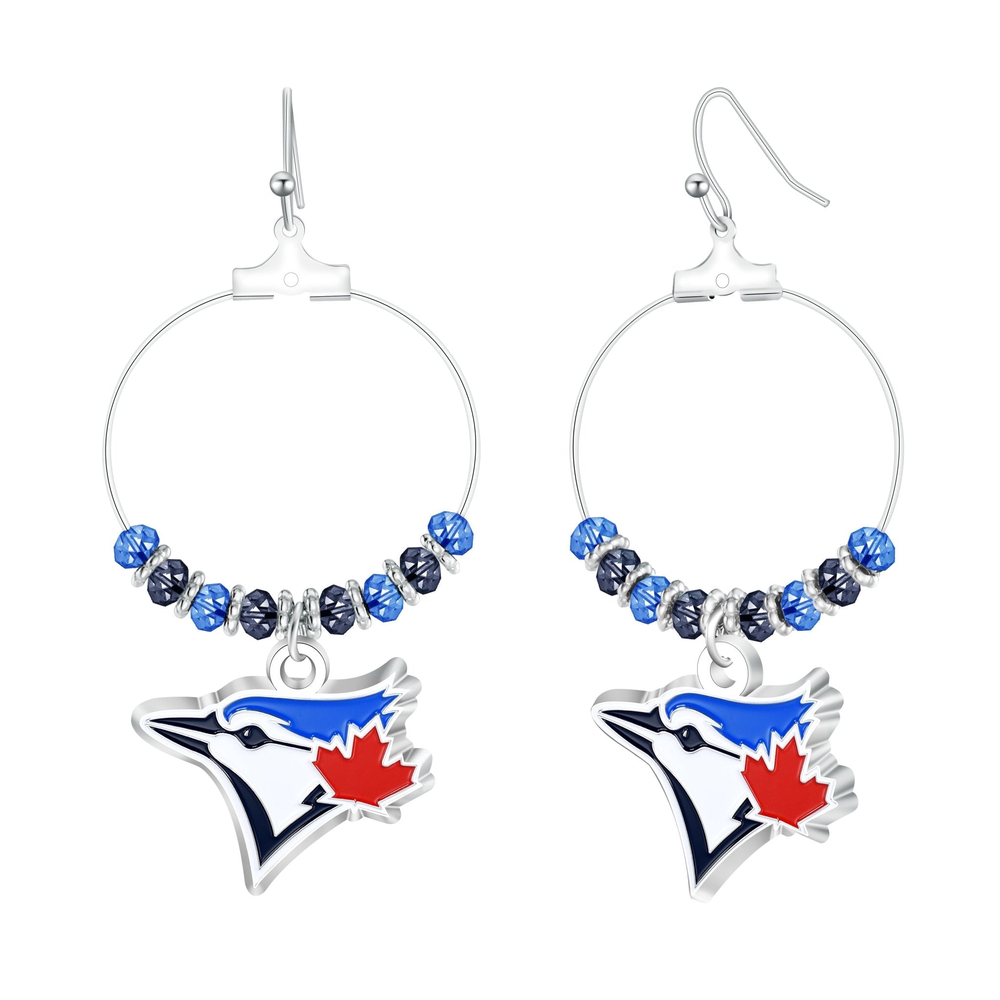 Gamedays Gear MLB Beaded Hoop Earrings E039 - 2029
