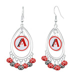 Gamedays Gear MLB Beaded Teardrop Earrings E037 - 2001