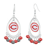 Gamedays Gear MLB Beaded Teardrop Earrings E037 - 2007