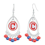 Gamedays Gear MLB Beaded Teardrop Earrings E037 - 2008