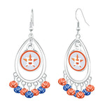 Gamedays Gear MLB Beaded Teardrop Earrings E037 - 2012