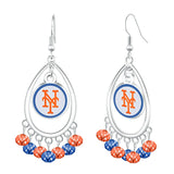 Gamedays Gear MLB Beaded Teardrop Earrings E037 - 2018