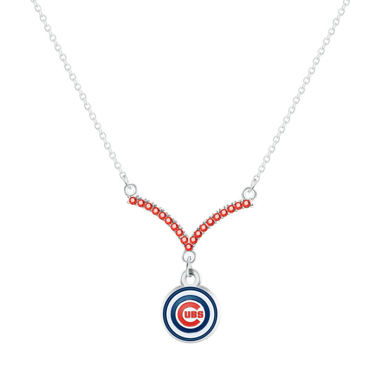 MLB Chevron V Necklace - Gamedays Gear - Los Angeles Dodgers