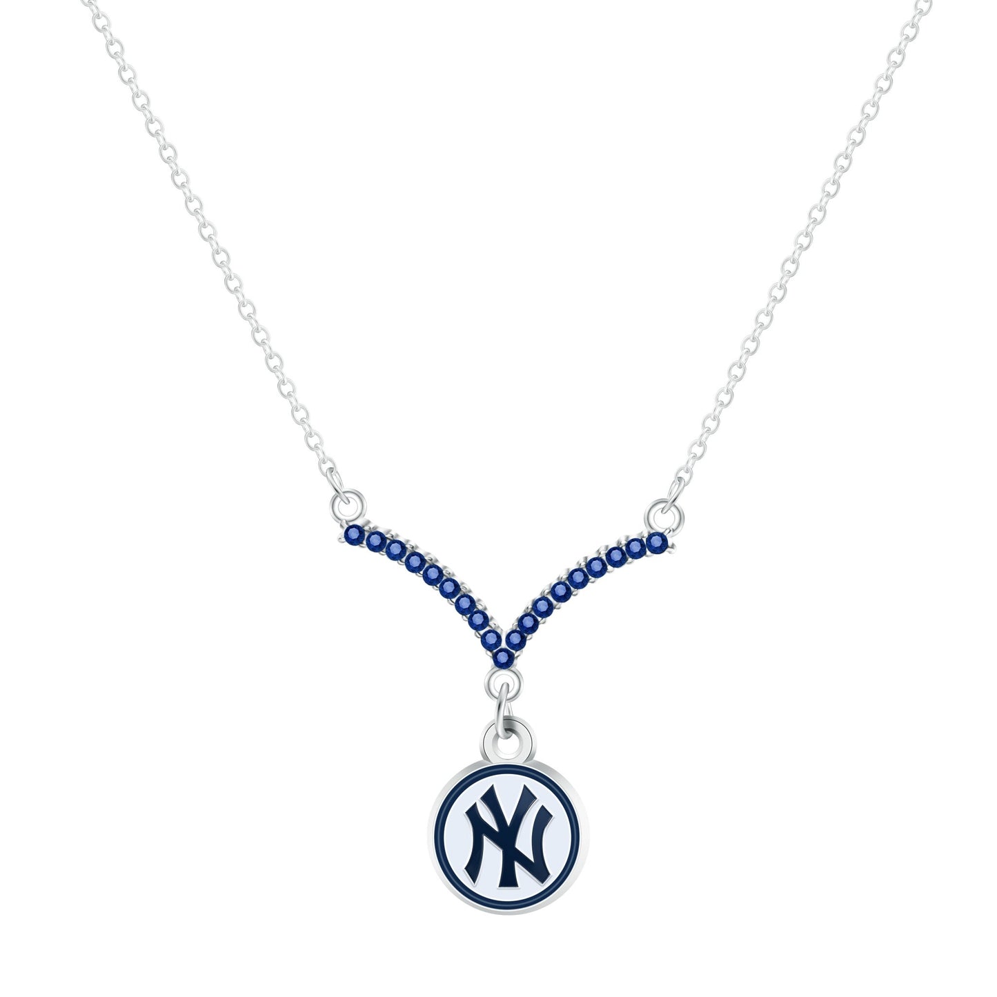 MLB Chevron V Necklace - Gamedays Gear - New York Yankees