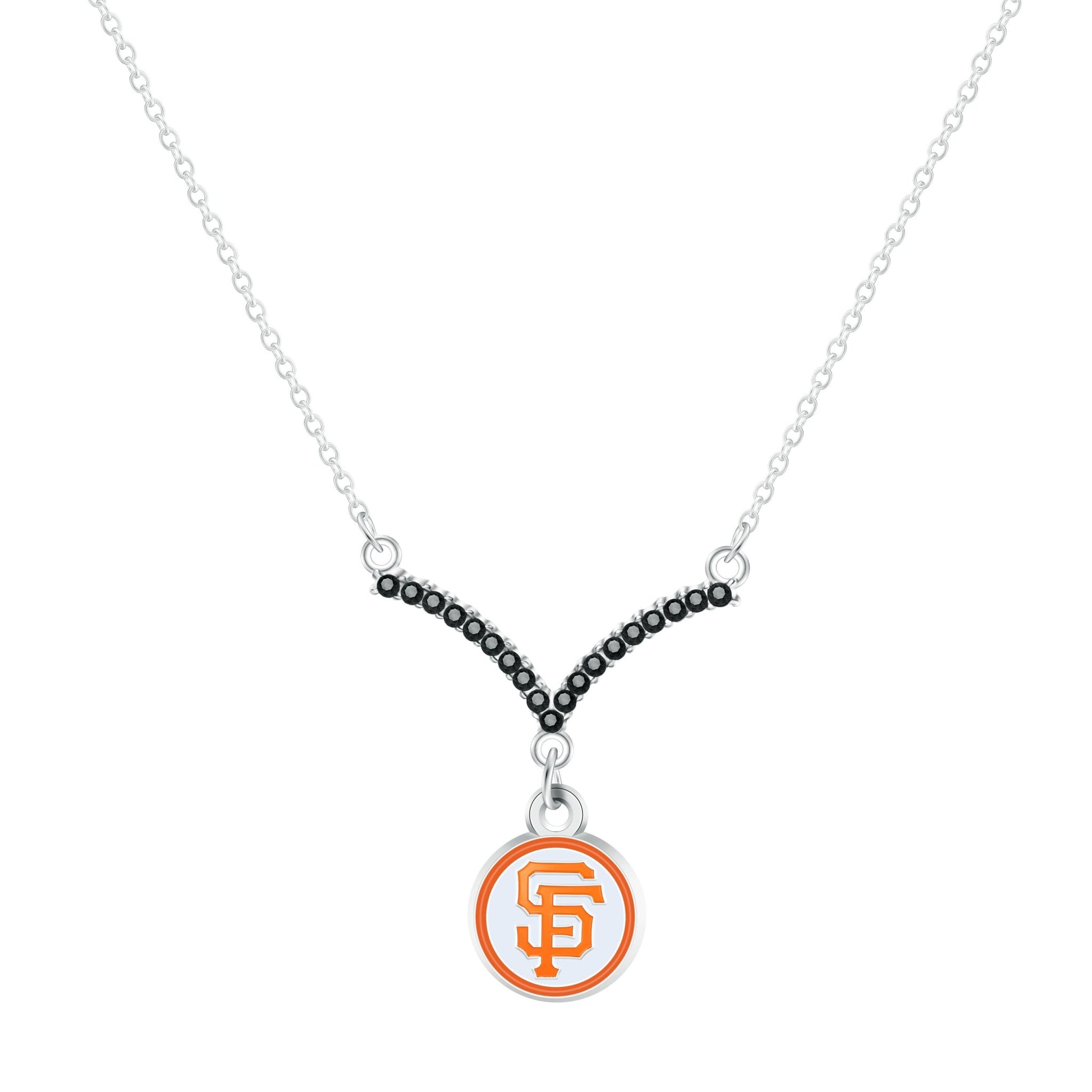 MLB Chevron V Necklace - Gamedays Gear - San Francisco Giants