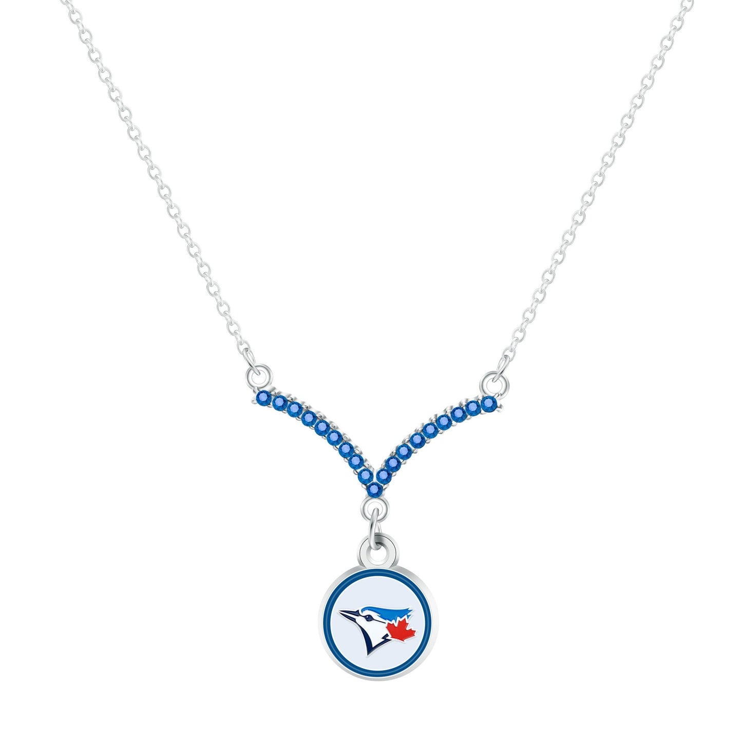 MLB Chevron V Necklace - Gamedays Gear - Toronto Blue Jays