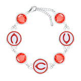 Gamedays Gear MLB Disc Beaded Bangle Bracelet B024 - 2007