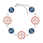 Gamedays Gear MLB Disc Beaded Bangle Bracelet B024 - 2012