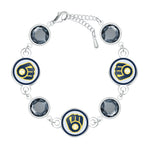 Gamedays Gear MLB Disc Beaded Bangle Bracelet B024 - 2016