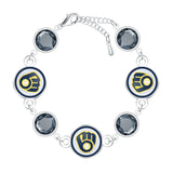 Gamedays Gear MLB Disc Beaded Bangle Bracelet B024 - 2016