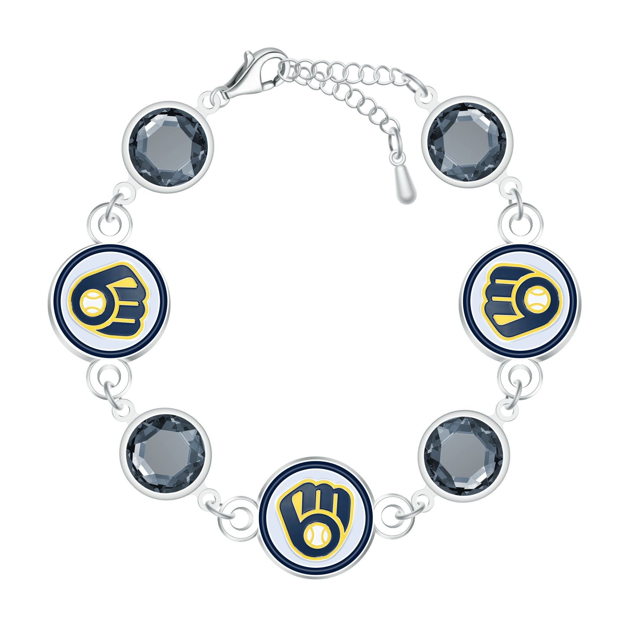 Gamedays Gear MLB Disc Beaded Bangle Bracelet B024 - 2016