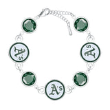 Gamedays Gear MLB Disc Beaded Bangle Bracelet B024 - 2020