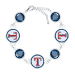 Gamedays Gear MLB Disc Beaded Bangle Bracelet B024 - 2028