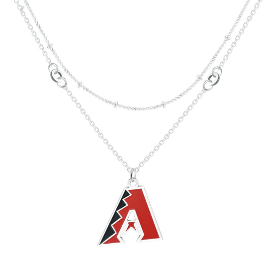 MLB Double Strand Necklace - Gamedays Gear - Los Angeles Dodgers