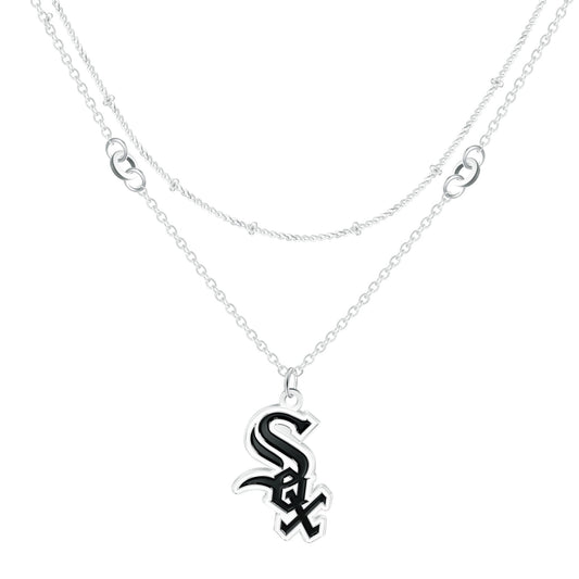 MLB Double Strand Necklace - Gamedays Gear - Los Angeles Dodgers