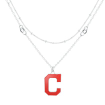 Cleveland Guardians Double Strand Necklace